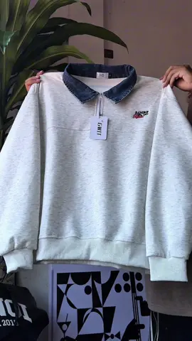 Áo sweater thêu logo #macdepmoingay #sweater #fypシ #goclamdep #thoitrang 