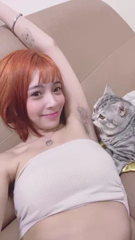 貓看起來很喜歡❤️