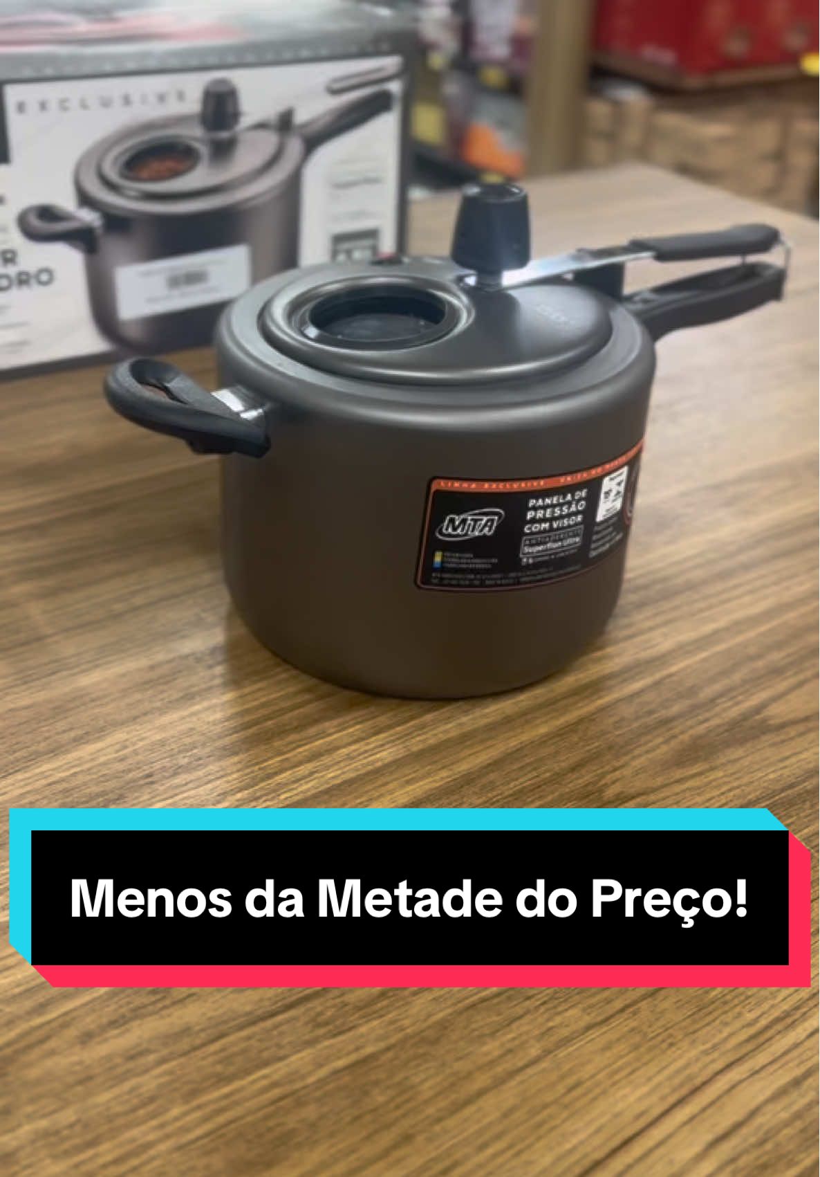 Panela de Pressão com Visor #paneladepressaocomvisor #tiktokshop #superoferta 