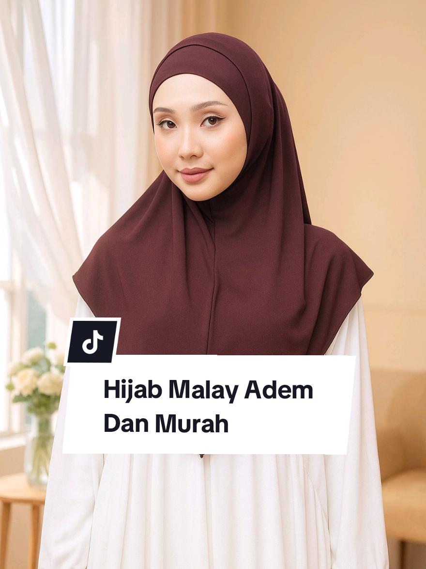 Udah Murah, adem, ringan, dan tidak nerawang. emang sebagus itu... #hijab #hijabmalay #hijabadem #hijabringan #hijablembut 