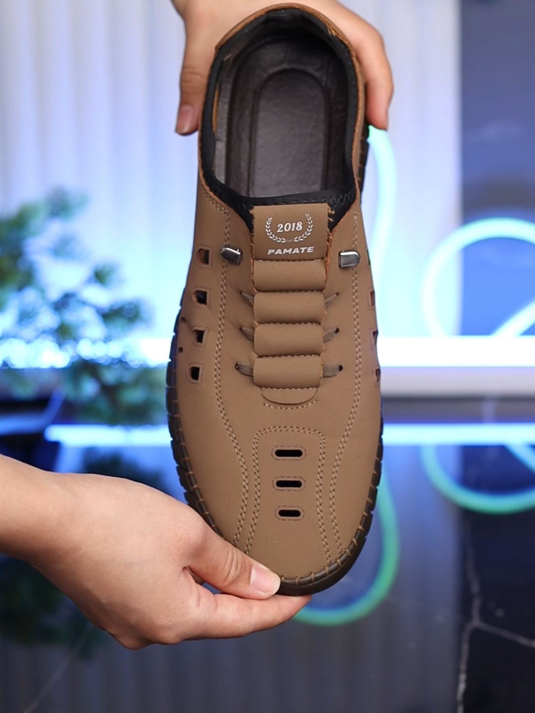 Sepatu olahraga pria yang ringan, lembut, anti-slip, dan nyaman#sepatu
