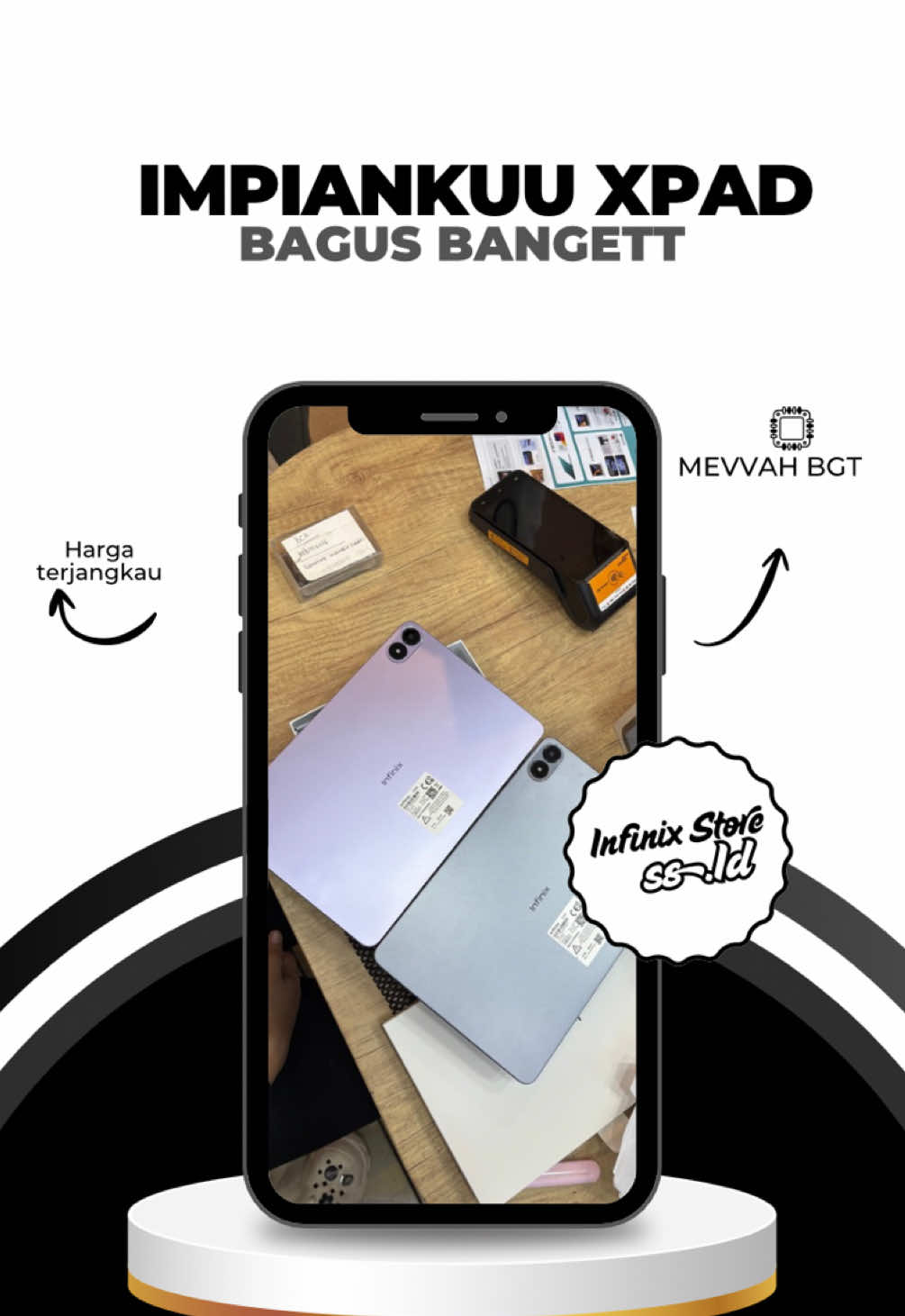 Semoga tercapai beli di Infinix store ss id😍🔥 #kredithp #fyp #xpad20 