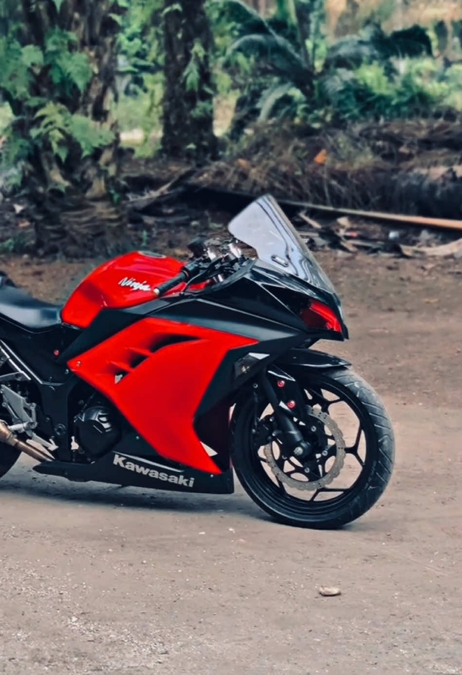 Nggasruk dikit gak ngaruh 😜#ninja250 #ninja250fi #ninja250fiold #fyp 