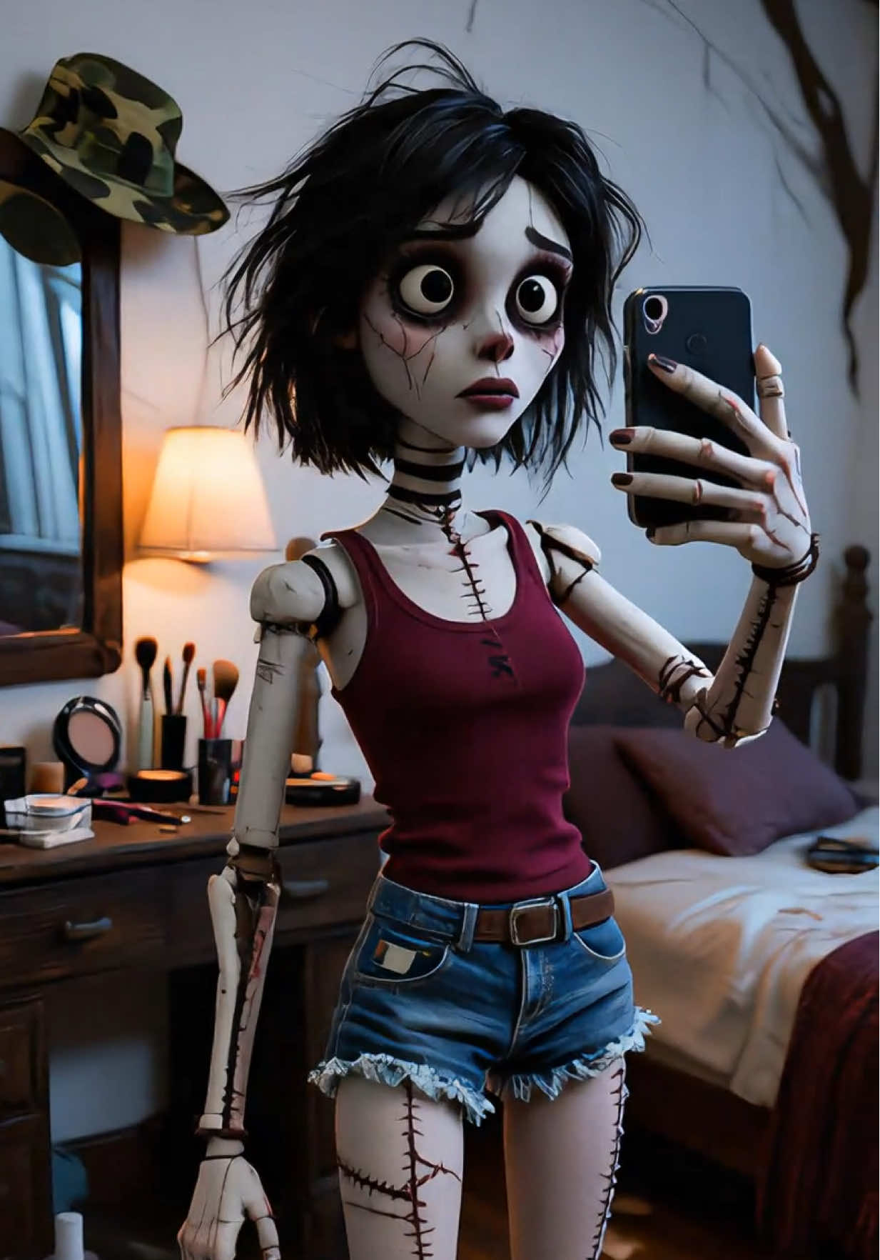 Ok this one is pretty cool!! 😎 #gothic #TimBurton look.