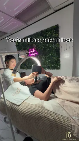 The kind of client we wish we could have every single day 😍✨ #tdbeautyspa #trending #beauty 