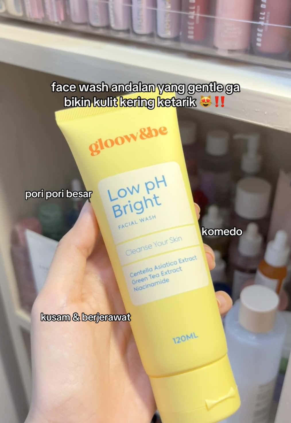 Low pH facial wash🫶🏻 #gloowandbe #facialwash #facewash 