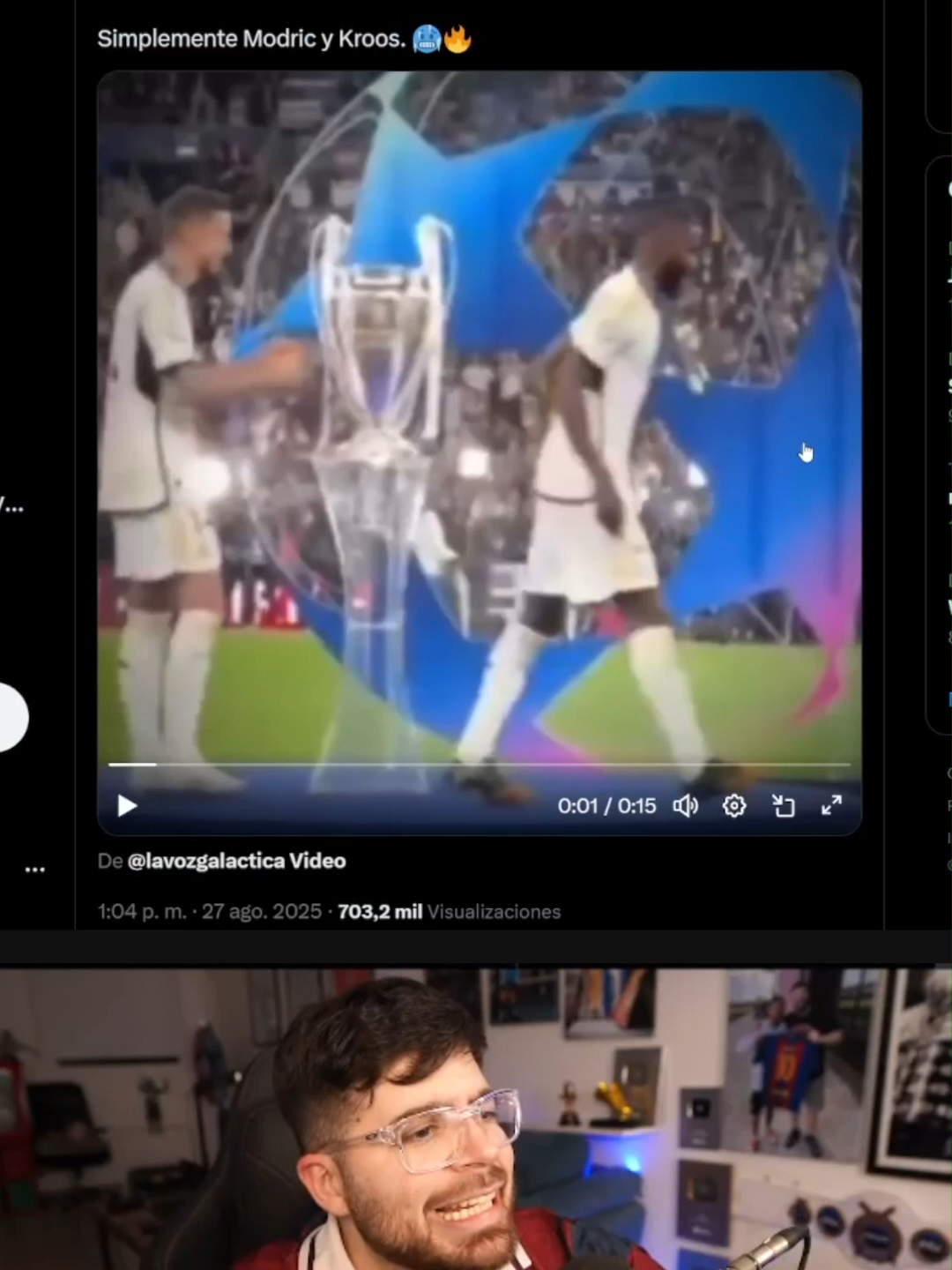 No es lo mismo  #lacobraaa #realmadrid #champions