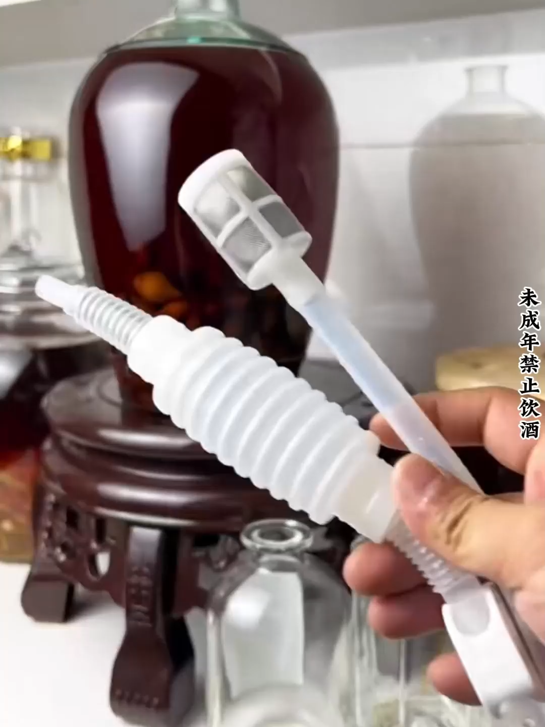 Máy bơm rượu bán tự động máy bơm rượu và lọc rượu máy bơm rượu gia dụng chất lỏng tự mồi