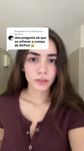 Respuesta a @Ramirez cuerpo de AirPod explicado❤️🙏🏻😍