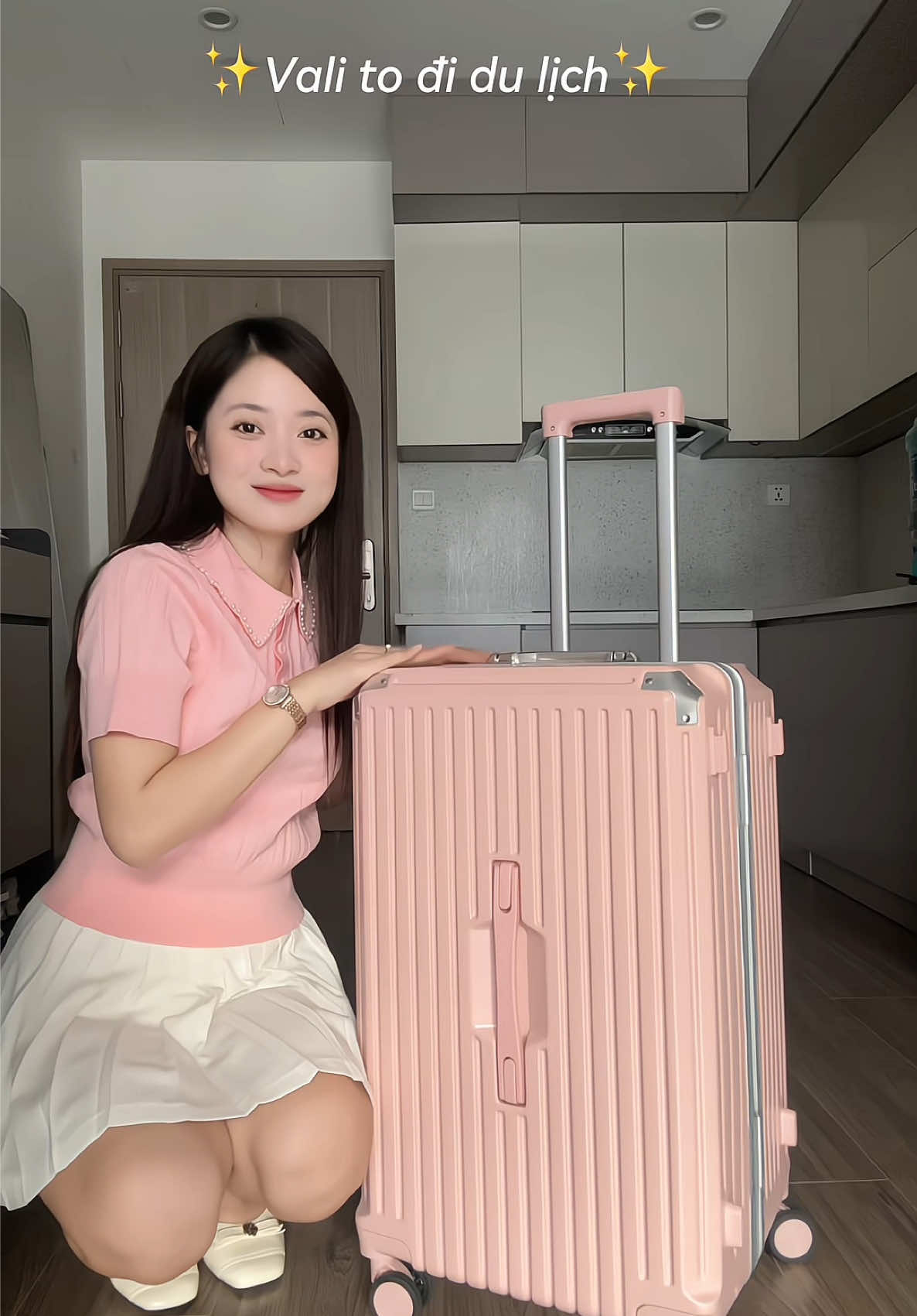 Em vali to đi du lịch đựng nhiều đồ lắm #dvanh #vali #bamozo #valibamozo #xuhuong 