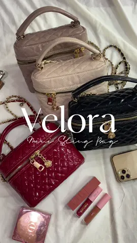 Sing Bag Mini muat handpone, make up dan dompet lipat ✨ #racuntiktok #foryou #slingbagmini #almeerabag 