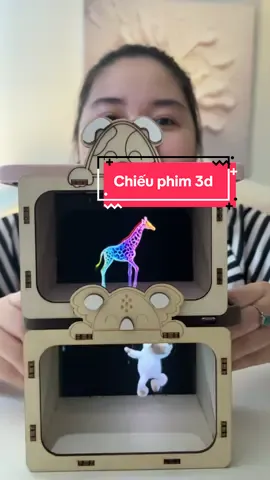 Chiếu phim 3d tại nhà cho con #chieuphim3d #hophologram #hologram #dochoichobe #tiktokshop  @Uyên Đan 💕 
