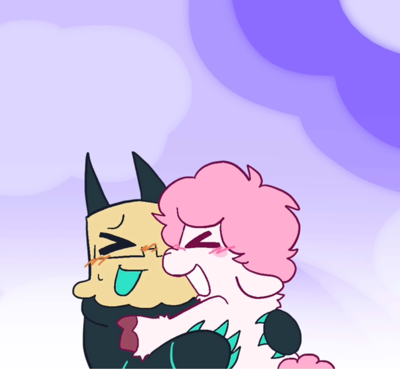 im mostly posting this because i want 2 show off my bf hi @marshyyy ilu.. mua idk what to tag this so im not gonna try #animation #furry um brauhok gn 