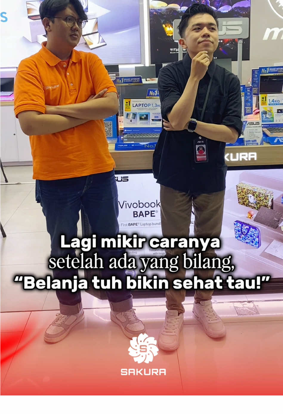 Udah sehat, duit juga hemat karena laptopnya lagi promo😎🥳🤏🏻 BURUAN KE SAKURA KOMPUTER SEBELUM TGL 31 OKTOBER 2025! #explore #fyp #trend #promolaptop