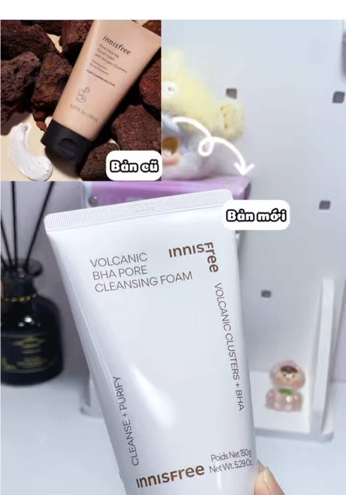 🫧Sữa rửa mặt chân ái cho da dầu, lại còn giúp se khít lcl nữa ưng gì đâu 🥰#innisfree #srminnisfree #suaruamat #skincare #review 