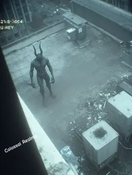 In broad daylight, security cameras on a downtown rooftop captured a horned demon emerging from the edge of the building—no stairs, no ladder, just appearing out of thin air. It stood for 8 seconds, scanning the city below, before vanishing as suddenly as it came. No one was on the roof that day, and access was locked. Witnesses nearby reported a sudden wave of dread and the smell of burning sulfur. Where did it come from? Why show itself in daylight? Totally diabolical—and completely inexplicable.   #paranormal #inexplicable #cctv #demon #diabolical