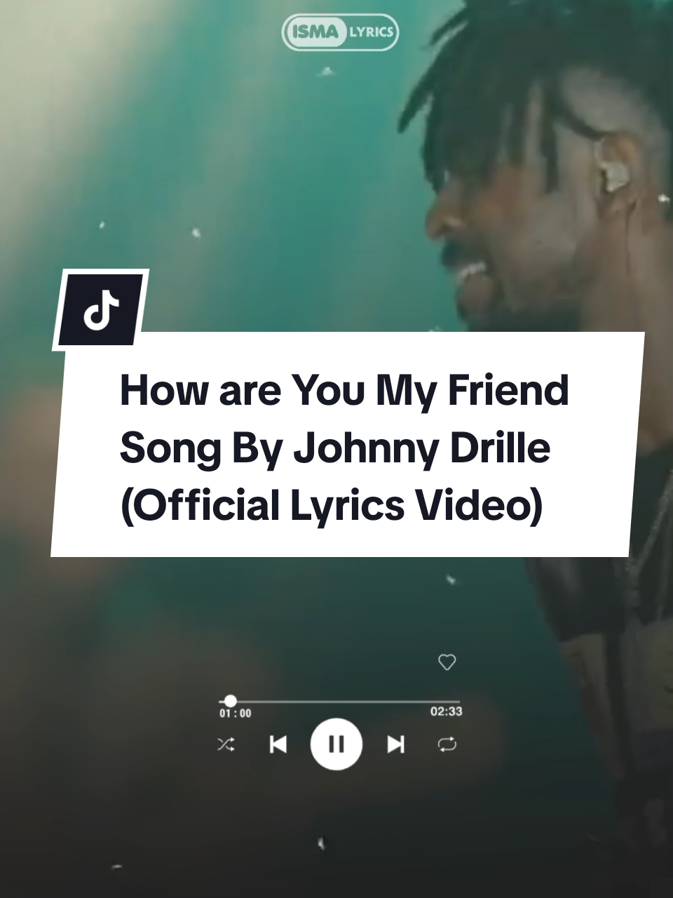 How are You My Friend Song By Johnny Drille  (Official Lyrics Video) So Pady No Vex To Me 🫠🫠 #creatorsearchinsight #howareyoumyfriend #johnnydrille #foryoupage #ismalyrics 