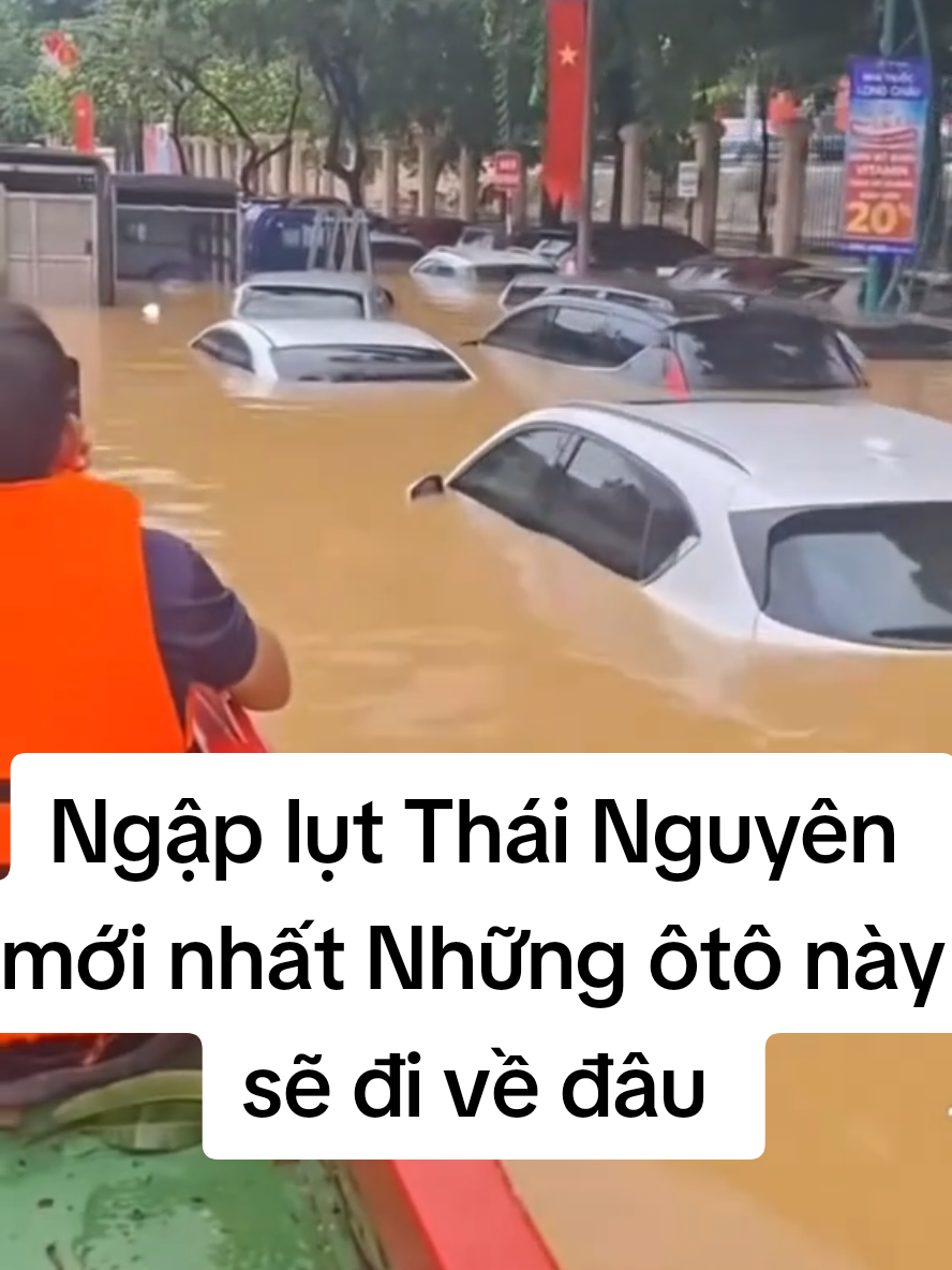 Thái Nguyên ngập lụt mới nhất #xuhuongtiktok 