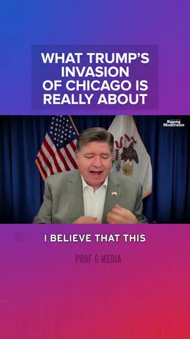 Today, President Trump called for Illinois Gov. JB Pritzker and Chicago Mayor Brandon Johnson to be jailed. Yesterday, we had Gov. Pritzker on and he discussed what Trump's invasion of Chicago is really about. Click the link in our bio for the Youtube exclusive.
