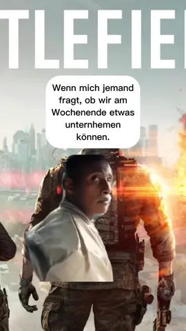 Sorry, am Wochenende bin ich nicht erreichbar #MemeCut #Meme #CapCut #battlefield6 