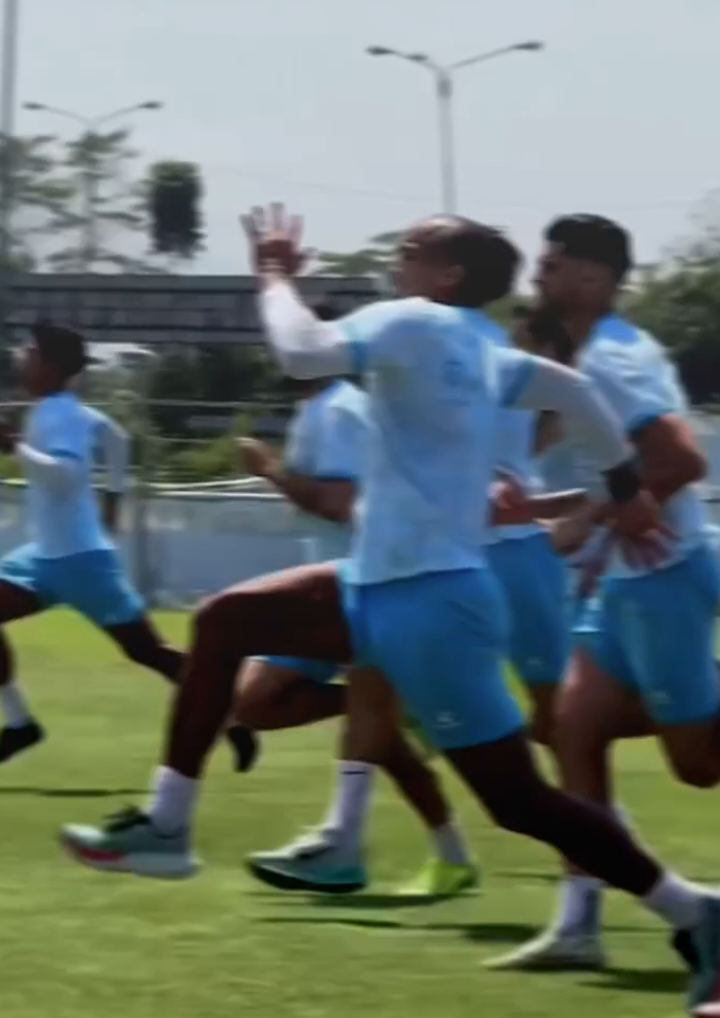 Marcilio cosplay rudiger😂 #persibbandung #wiliammarcilio #trainingsession #fyppp 