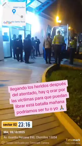 trasladaron los heridos en el concierto de @Agua Marina Oficial #atentado #hastacuando #peru🇵🇪 #cupo #aguamarina 