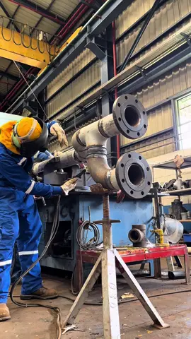 Spool นี้กี่วันดี #welding #welder #ช่างเชื่อม #งานเชื่อม #pipe 