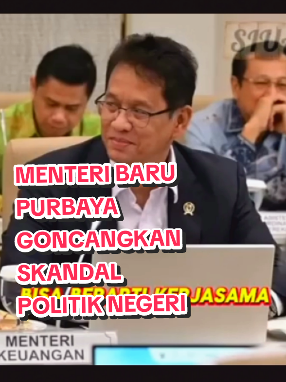 Menteri Baru Purbaya goncangkan skandal politik negeri #menteri #purbaya #sorotan #prorakyat 