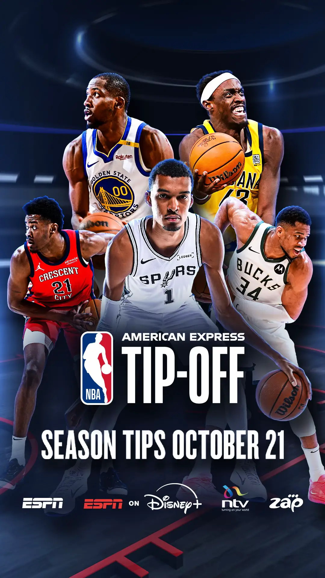 Mark your calendars 📅 NBA tip-off, October 21! It’s time to see Africa’s finest hoopers make their mark once again. #NBAAfrica #NBATipOff #NBA 