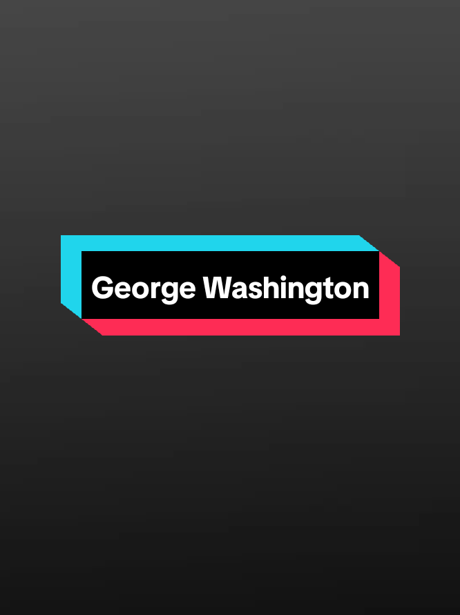 George Washington (1732–1799) adalah Presiden pertama Amerika Serikat dan salah satu pendiri negara itu. Ia memimpin pasukan koloni melawan Inggris dalam Perang Kemerdekaan Amerika (1775–1783)  dan berhasil meraih kemenangan. Setelah perang, Washington menjadi simbol persatuan nasional dan terpilih sebagai presiden pertama (1789–1797) tanpa lawan. Ia menolak jabatan seumur hidup dan menegaskan prinsip kepemimpinan demokratis. Washington wafat pada 1799 dan dikenang sebagai “Bapak Bangsa Amerika.” #georgewashington #katakata #katakatatokohdunia #fyppp #fyppppppppppppppppppppppp 