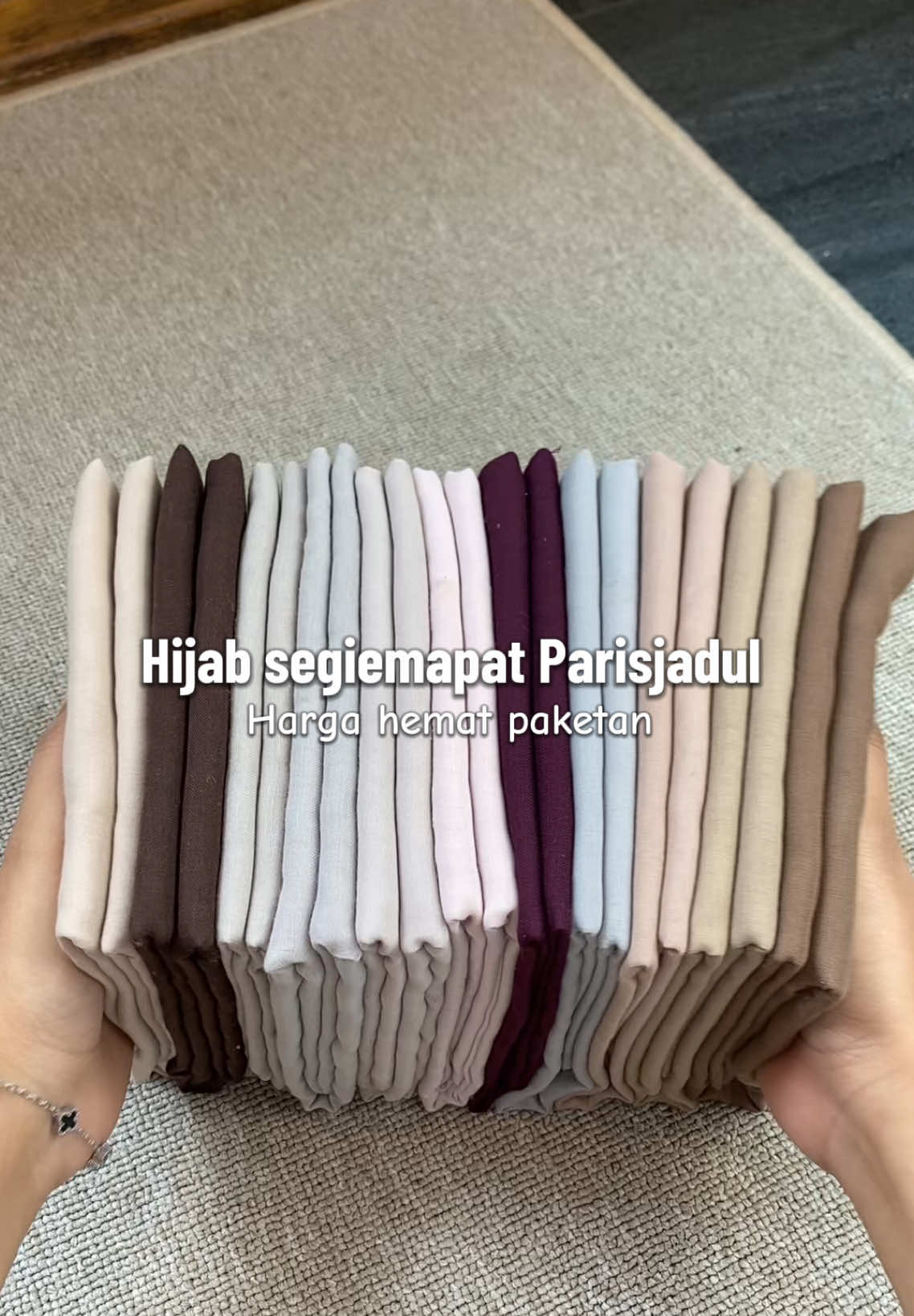 Cek keranjang kuningnya sekarang #promomakan1010 #wibgajian #hijab #hijabsegiempat #parisjadul #hijabparis 