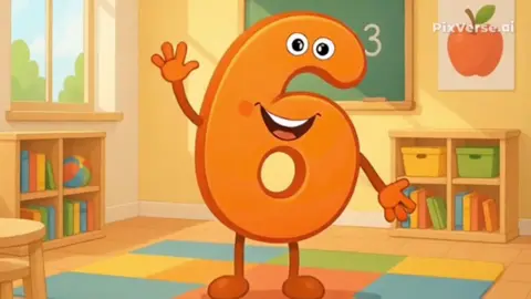 Số 6 vui nhộn #giaovien #giaovienmamnon #gvmn #xuhuong #gvmn_làem 