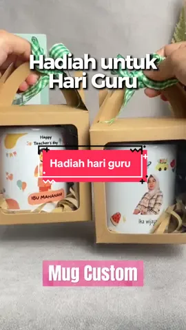 Hari guru udah deket tapi belum tau kasih apa? Custom gift satu ini cocok banget🤗❤️ bisa di custom yaa, pakai foto guru juga bisa loh, yuk checkout dan custom skrg jugaa, jangan sampe telat checkout🤗❤️  #guncang1010 #gajiansale #hariguru #kadountukguru #hadiahhariguru 
