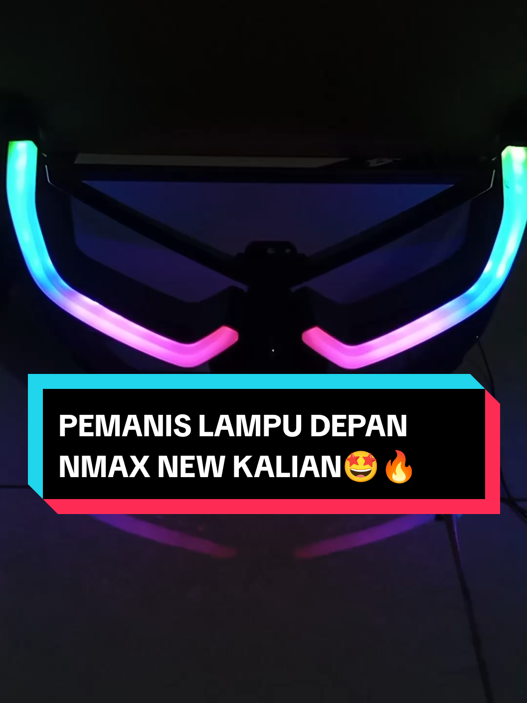 Lampu Alis Depan DRL RGB buat Nmax New 2020-2024 #lampualis #nmaxnew #nmaxmodifikasi #nmax155 #nmaxproject 