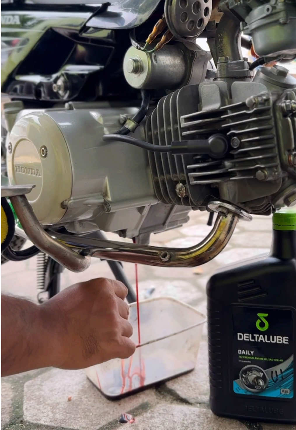 Walaupun wes tuek seng penting rutin 