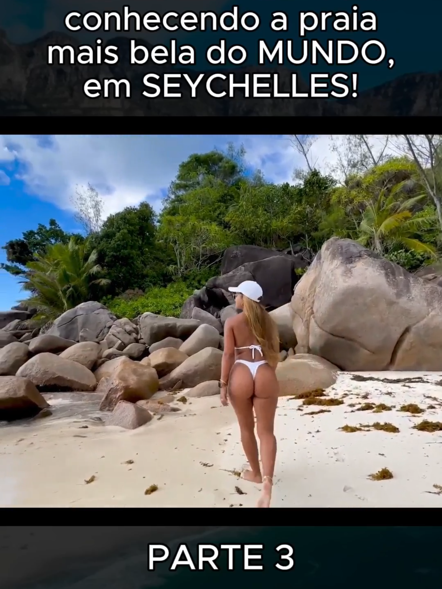 Parte 3- VERONICA WEFFER, conhecendo a praia MAIS BELA DO MUNDO - SEYCHELLES! As Ilhas Seychelles são um arquipélago com 115 ilhas paradisíacas no Oceano Índico, a nordeste de Madagascar. A capital é Vitória, localizada na ilha principal de Mahé. O arquipélago é conhecido por suas praias de areia branca, águas cristalinas, rica vida marinha e exuberante vegetação tropical. #seychelles #viajandoconvero✨✨✨ #paraisotropical #veronicaweffer #ilhas #madagascar