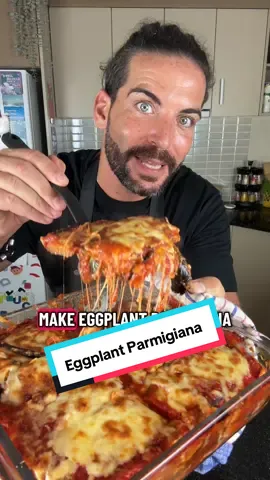 Eggplant Parmigiana | A Classic Italian Oven-Baked Favourite 🇮🇹 Find more traditional Italian recipes like this at 👉 www.cookingwithtucci.com If you enjoy my recipes, please follow and share to help my channel grow — your support means everything! A true Italian comfort dish, Parmigiana di Melanzane is made with layers of baked eggplant, rich tomato sauce, mozzarella, and Parmigiano cheese. This lighter, oven-baked version has all the flavour of the traditional fried one — but without the excess oil. Simple, healthy, and absolutely delicious. ⸻ Ingredients (for 4–6 pax): 	•	1kg long eggplants 	•	750ml tomato passata 	•	5 cloves garlic (center removed) 	•	200g mozzarella 	•	20g Parmigiano Reggiano 	•	Fresh basil leaves 	•	Olive oil 	•	Salt ⸻ Instructions: Start with the sauce: in a frying pan, heat olive oil and garlic (remove the core to make it lighter on the stomach). Once sizzling, add the passata, a splash of water, and cook at medium heat for 20–30 minutes until thick and aromatic. Meanwhile, wash and dry the eggplants. Slice them about 1cm thick, place on a baking tray with baking paper, sprinkle lightly with salt, and bake for 15 minutes at 200°C. Now build your Parmigiana: In a baking dish, start with a layer of tomato sauce, then eggplant, more sauce, mozzarella, and basil. Repeat this layering 3–4 times. On the final layer, skip the basil and finish with Parmigiano cheese. Bake at 200°C for 15 minutes, until the top is golden and slightly crispy. Let it rest for 10 minutes before serving — this helps the layers settle beautifully. Enjoy this iconic Neapolitan classic with crusty bread or as a side to your favourite meat or fish. ⸻ Find more traditional Italian recipes like this at 👉 www.cookingwithtucci.com 👉 If you enjoy my videos, I’d really appreciate your support — even a small gesture makes a big difference. You can follow, share, or buy me a coffee at: ko-fi.com/cookingwithtucci #cookingwithtucci #eggplantparmigiana #melanzaneparmigiana #neapolitanfood #fyp   