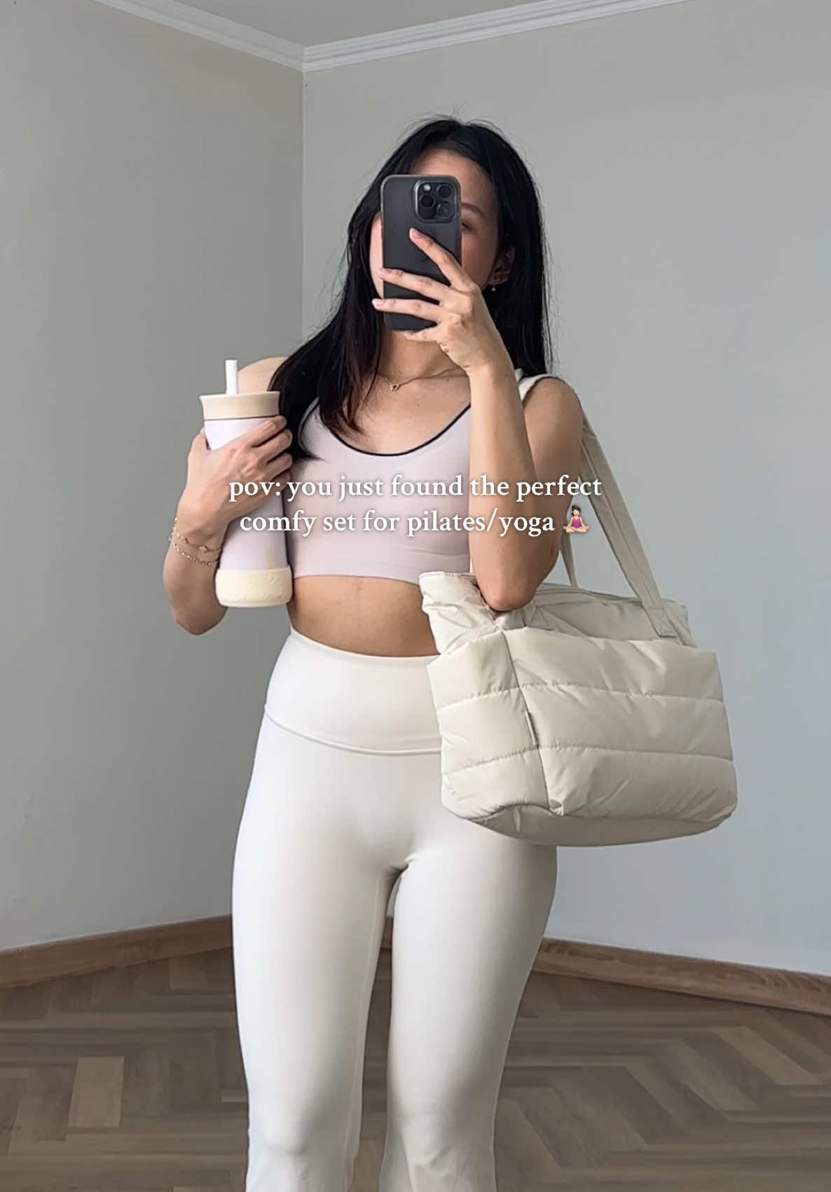 baru tau ternyata bahan lycra senyaman itu buat dipake olahraga! wajib coba dehh 🥹💯👌🏻 #sportwear #activewear #bajuolahraga #outfitolahraga 
