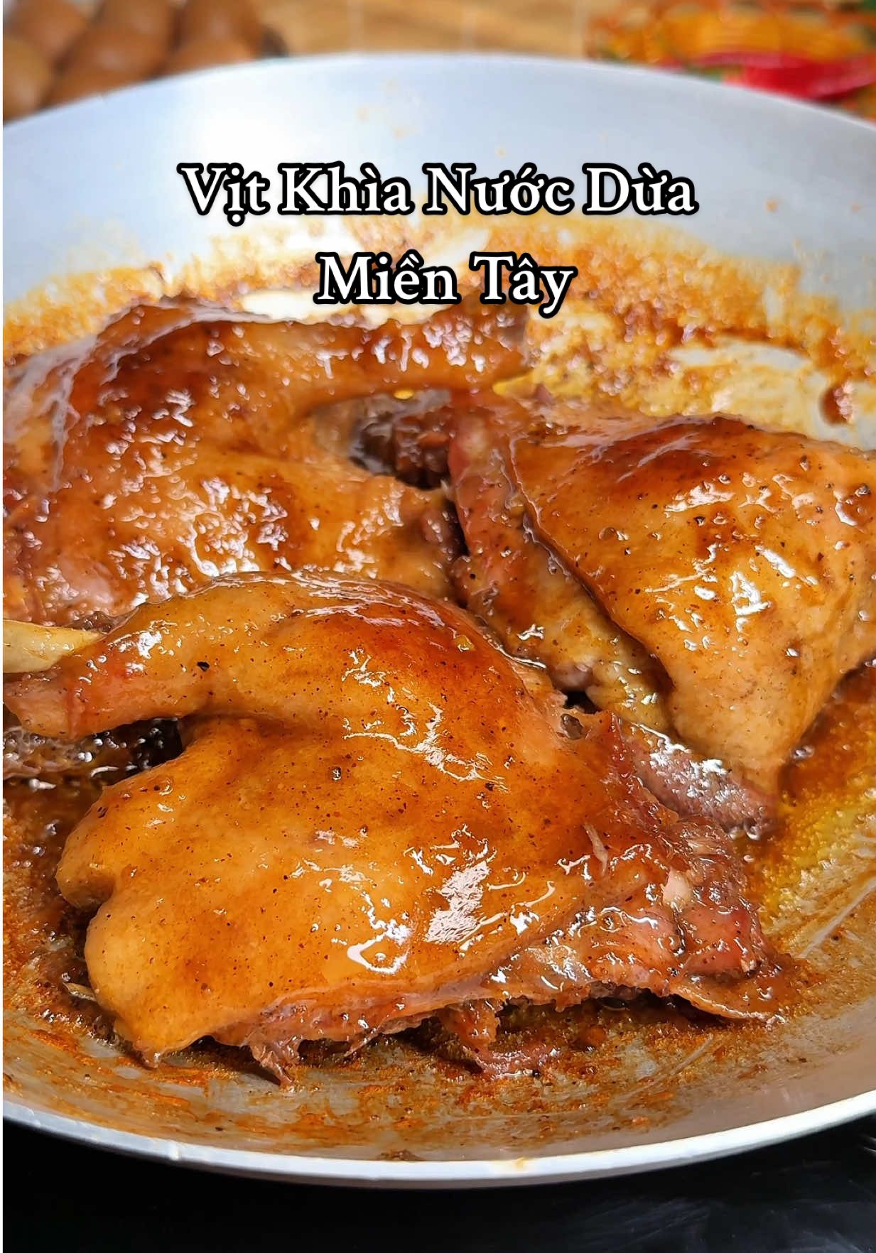 Vịt khìa nước dừa Miền Tây, ăn một lần là nhớ hoài cái vị đậm đà 😋#monngondelam #bepnha #ancungtiktok #vitkhianuocdua #fyp 