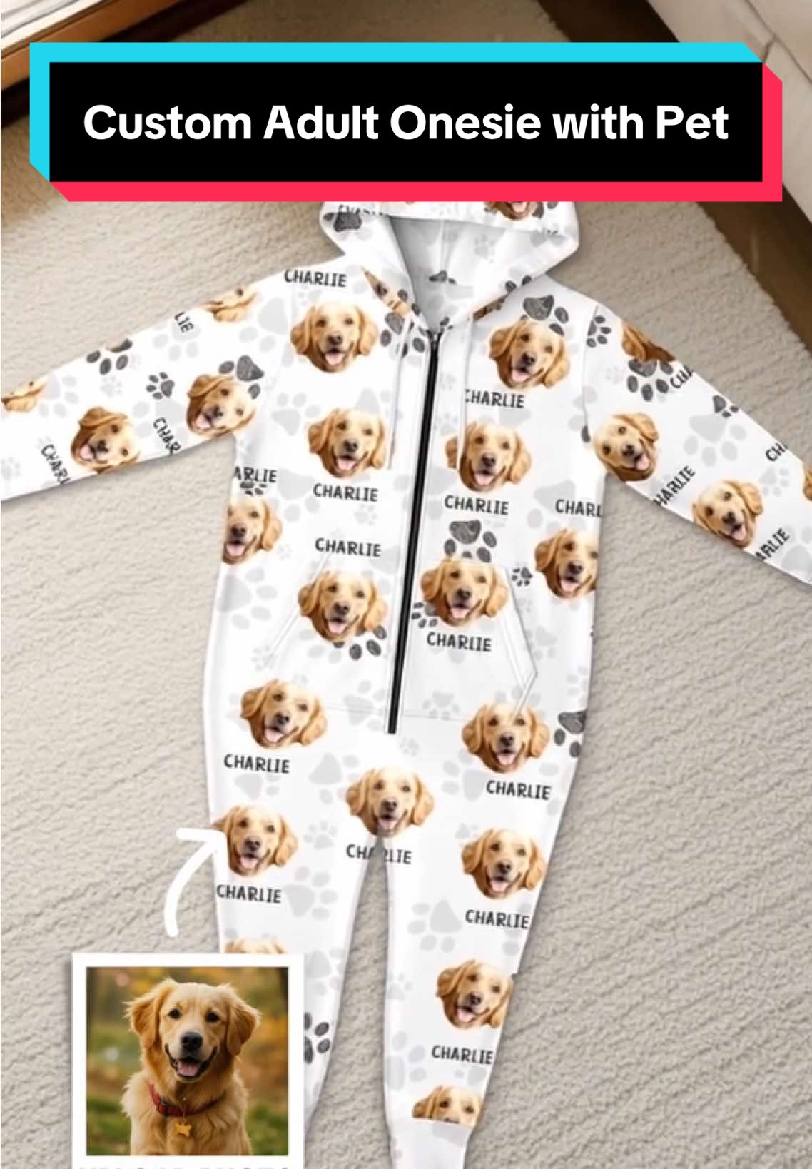 POV: You found the perfect Christmas gift for the dog lover 🐶✨ #pawfecthouse #personalizedgifts #dogmom #pet #dog