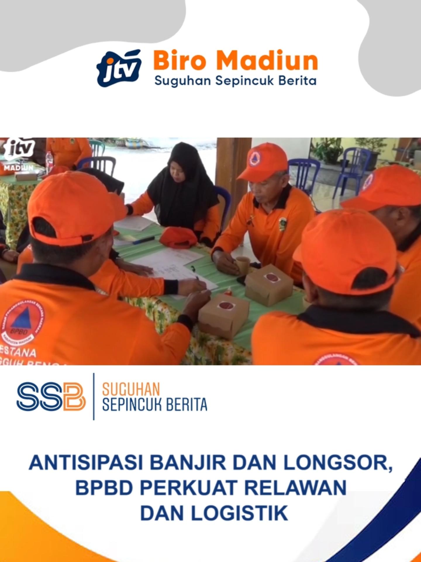 KABUPATEN MADIUN - Menghadapi musim hujan, BPBD Kabupaten Madiun memperkuat kesiapsiagaan bencana dengan memeriksa 11 sistem peringatan dini dan menyiagakan relawan Desa Tangguh Bencana. Langkah ini dilakukan untuk mengantisipasi potensi banjir, longsor, hingga angin kencang di wilayah rawan. #Madiun #BPBD #MitigasiBencana #KesiapsiagaanBencana #MusimHujan