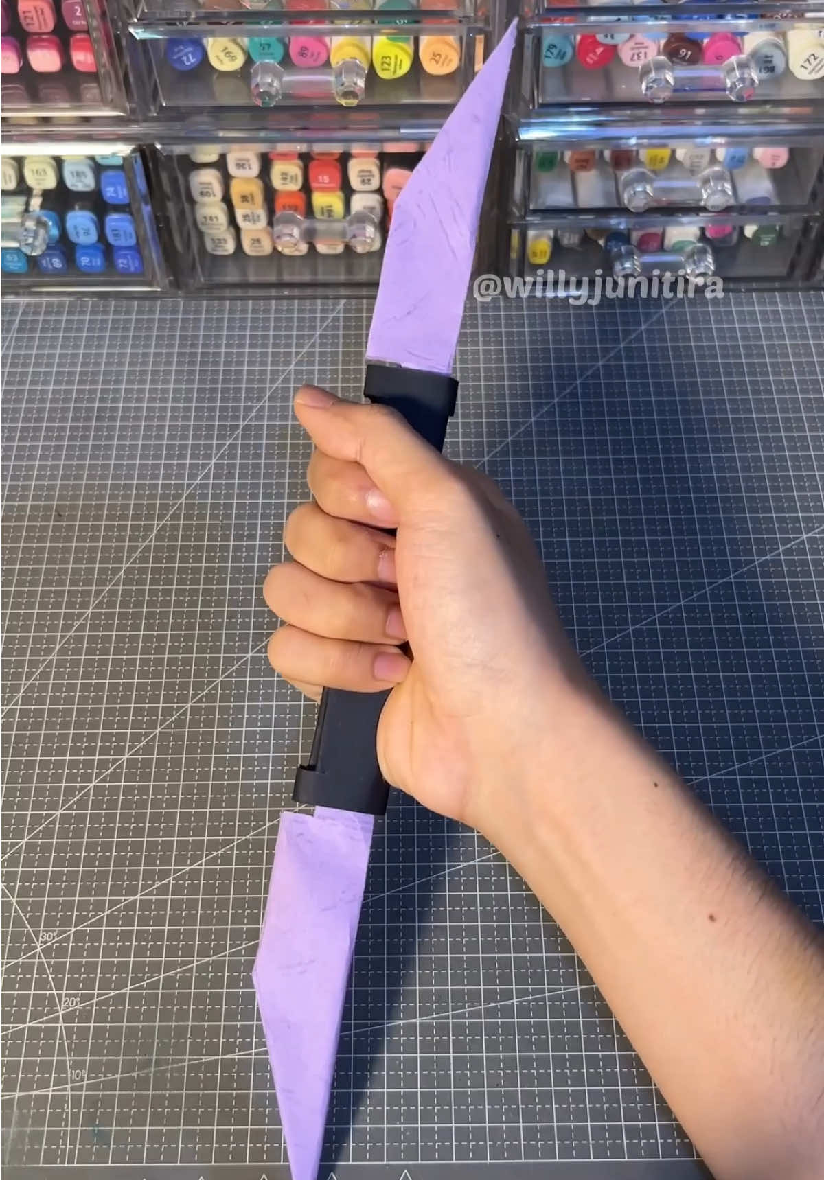 Okeh markicob  #SerunyaBelajar #willycobain #STEMTok #LearnOnTikTok DIY #masukberanda toys papercraft SuperHacks kunai dagger 2 way shuriken tutorial fyp prank cardboard SerunyaBareng birthday doityourself popsicle  tiktokdiy