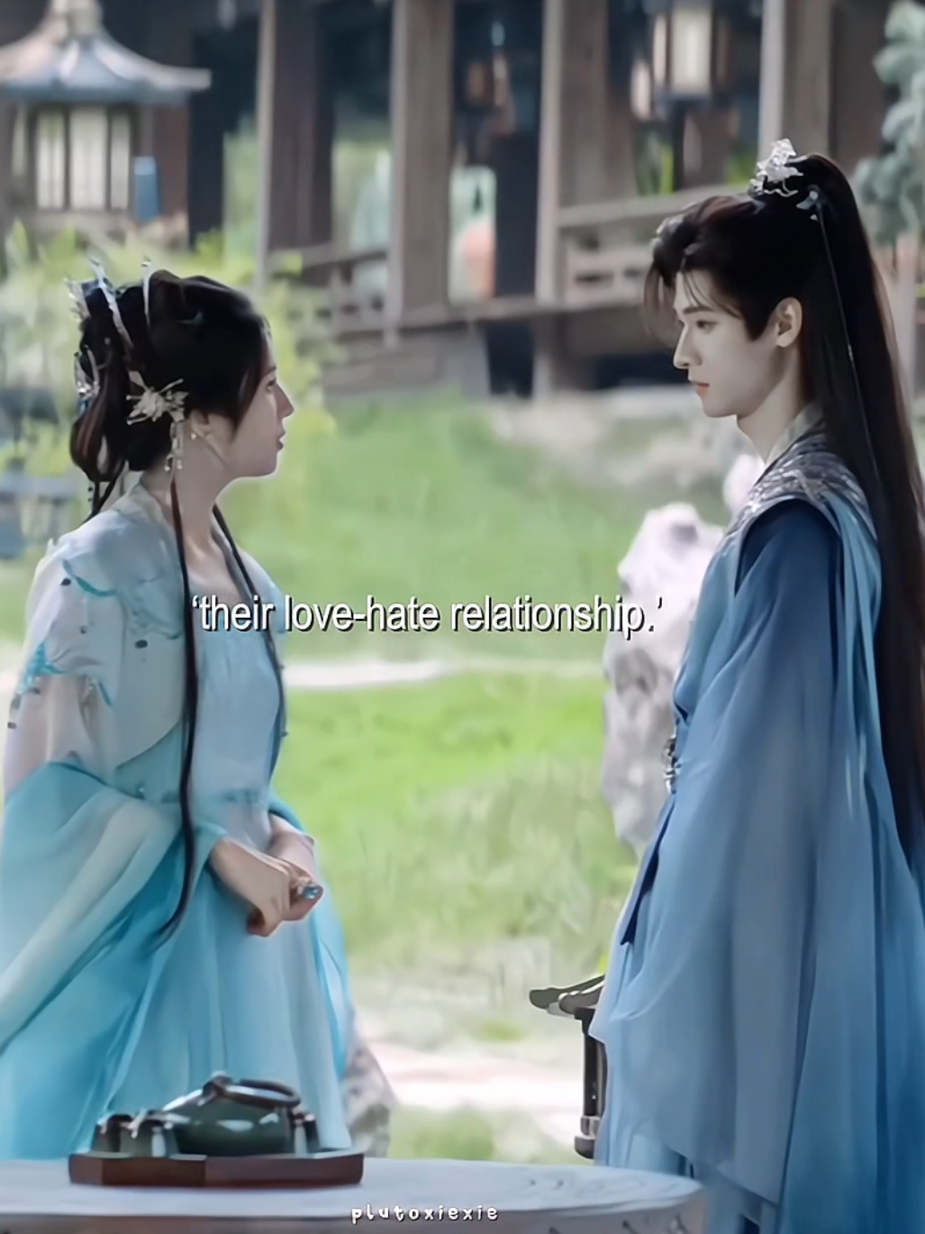 klo masih suka bilang bangg, love hate relationship bgt yan xiao tianji🥹😭🏃🏻‍♀️💨💘🌷🙏🏻 #入青云 #loveintheclouds #cdrama #neohou #quanyilun 