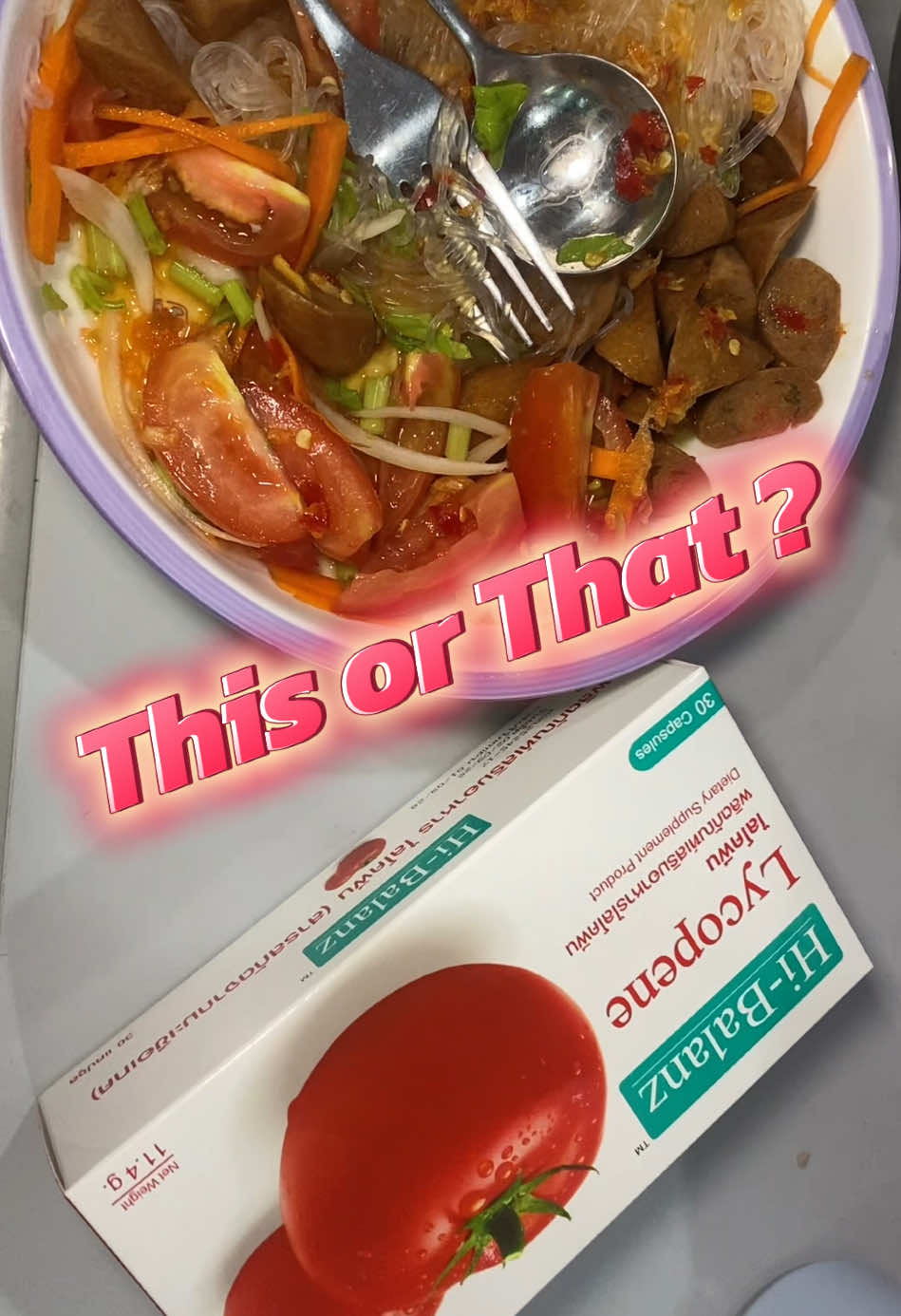 🍅🍅🍅🍅🍅#ไลโคปีน #ผิวเล่นแสง #hibalanz #วิตามินกันแดด #tiktokป้ายยา