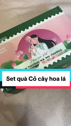 Gửi bạn | Set quà Cỏ cây hoa lá #cocayhoala #myphamchinhhang #mypham #xuhuong #fyp 