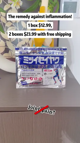 Are you affected by the stiffness caused by gout? Botanical Partner for Freedom of Movement.#GoutPatch #GoutRelief  #HealthyLiving #wy#DRMITSUI