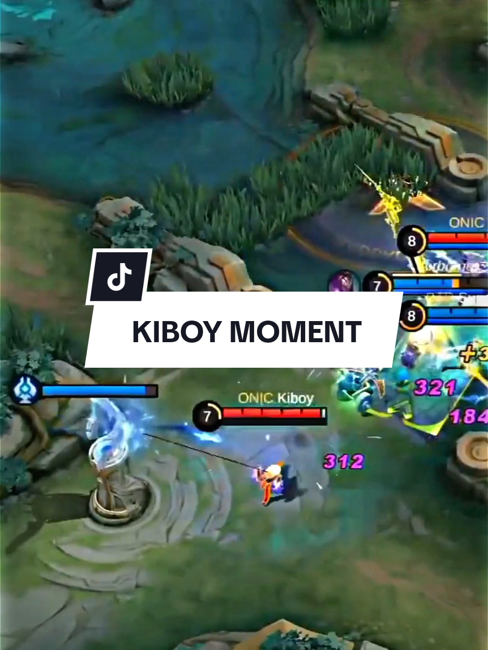Kiboy dengan skin Chou andalan nya 🥶🔥 #onickiboy #onicesports #mobilelegends_id #MLBB9TH #mlbb 