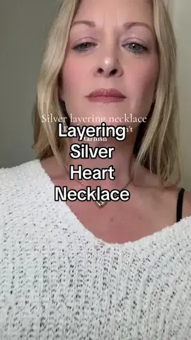 Finally a necklace I can wear all the time with no fear of it tarnishing becuase it is real silver #silverjewelry #giftsforher #tiktokshopblackfriday #tiktokshopcreatorpicks #tiktokshopcybermonday @D-POW.  