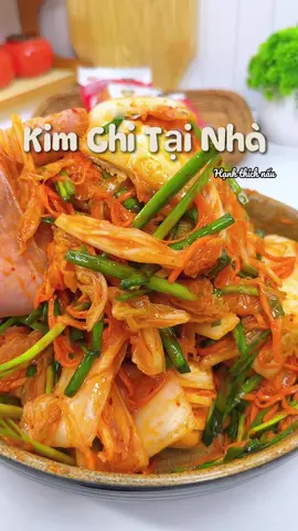 Kim chi làm ngay tại nhà cũng dễ lắm  #SOTMUOIKIMCHI, #BEPNHAMUNMUN #hạnhthíchnấu #monngonmoingay #xuhuong 