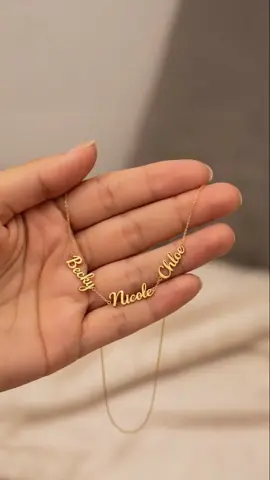 Make it Personalised  #womensnecklace #customjewellery #personalisedjewellery #womensjewellery 